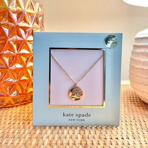 Kate Spade Gold Aries Pendant Necklace